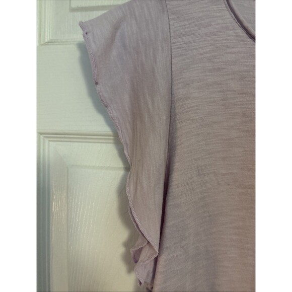 Altar'd State Women's Light Purple Short Sleeve Cropped Top Size S - Picture 3 of 9